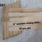 wooden mixing stick 6" length widht 17 cm