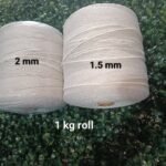 white 1 kg tread 2 mm and 1.5 mm