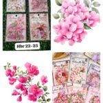 3D Flower Resin sticker 40 pcs