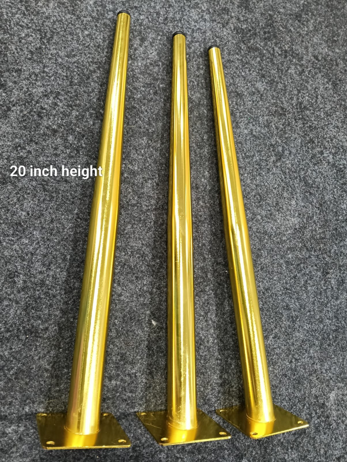 WhatsApp Image 2025-08-22 at 6.36.15 PM (1) 20" height cross metal legs 3 pcs set - Image 1