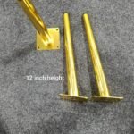 12 " height metal cross legs 3 pcs set