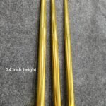 24 " height cross metal legs 3 pcs set