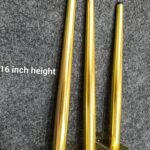 16 " height cross metal legs 3 pcs set