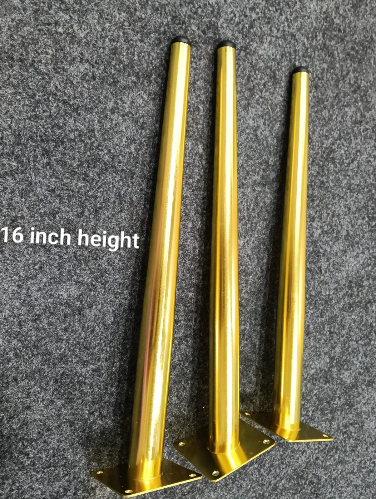WhatsApp Image 2025-08-22 at 6.36.16 PM 16 " height cross metal legs 3 pcs set - Image 1