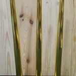 20 " straight metal legs 3 pcs set