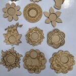 mdf base T-light all shape