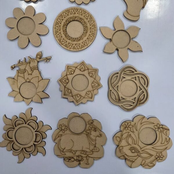 mdf base T-light all shape