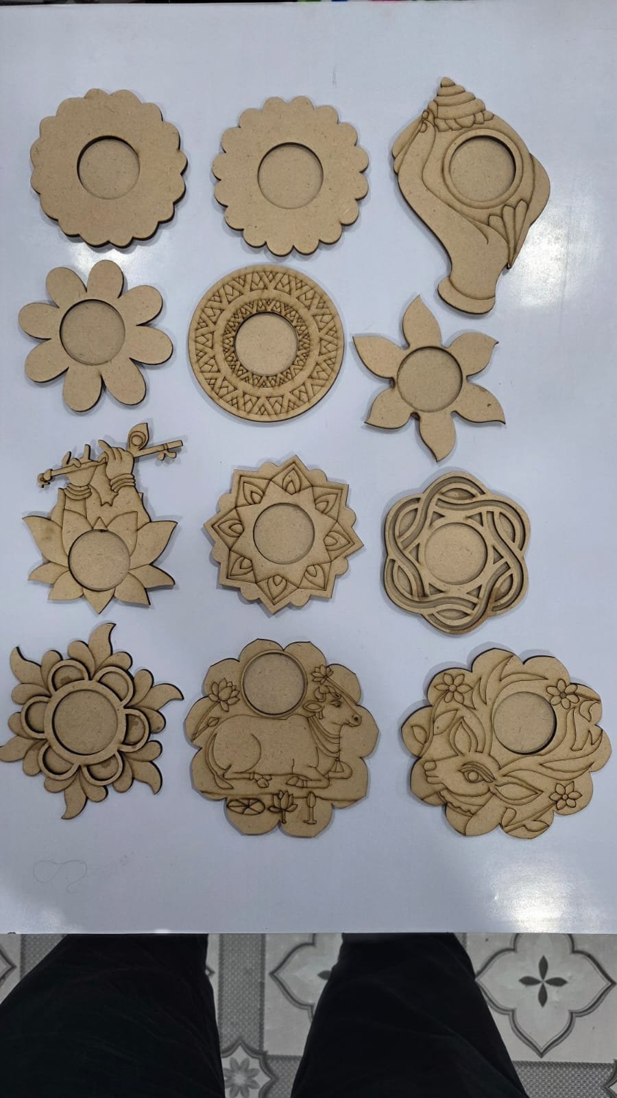 WhatsApp Image 2025-08-30 at 5.34.43 PM mdf base T-light all shape - Image 1