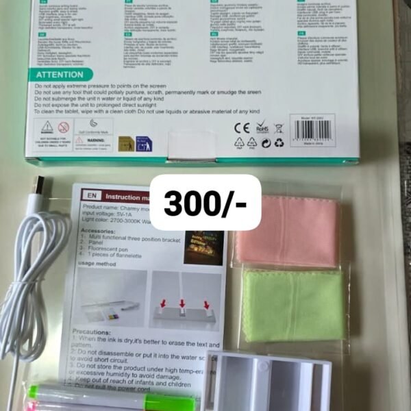 LED panel set size midium