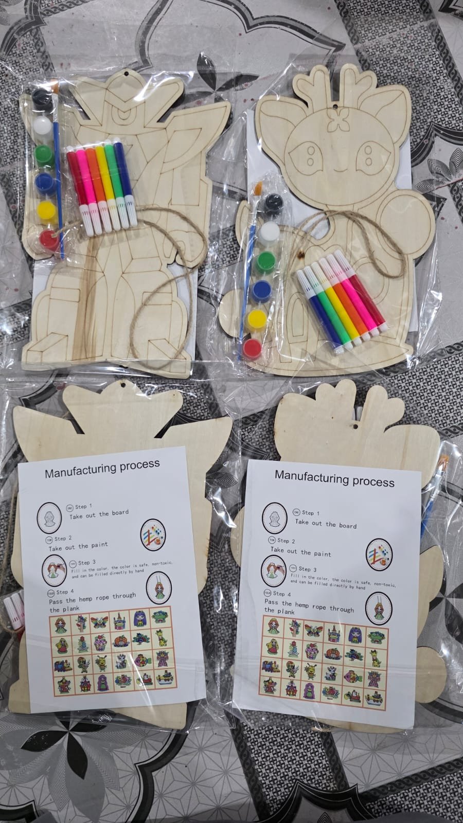 WhatsApp Image 2025-09-03 at 6.41.16 PM (2) HBR22-58 Wooden align craft kit - Image 1