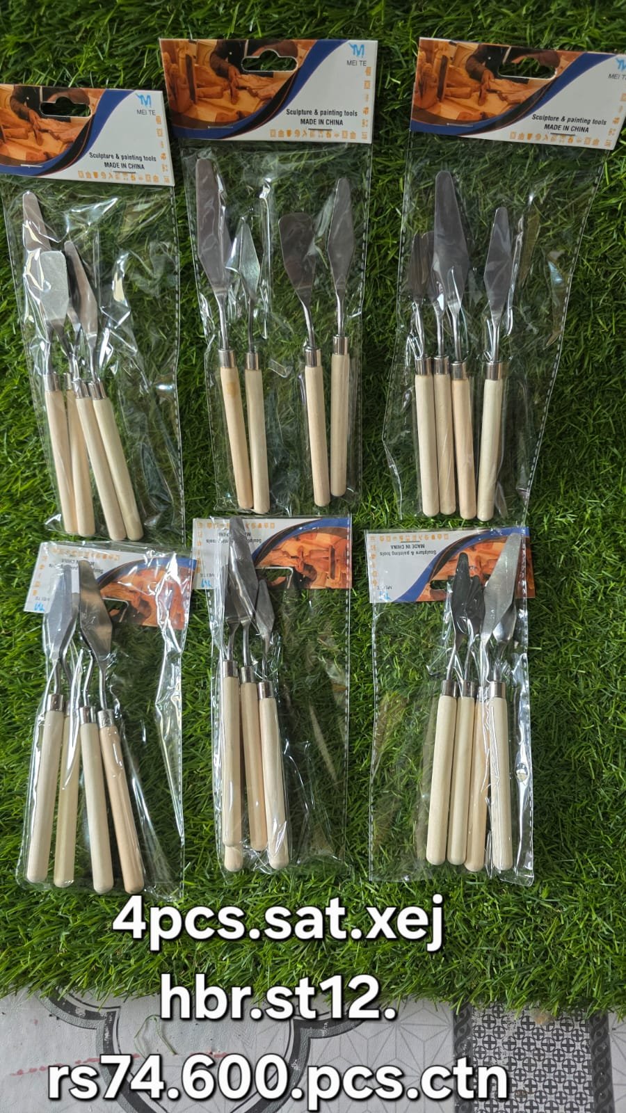 WhatsApp Image 2025-09-04 at 1.13.46 PM 4 PCS knife set - Image 1