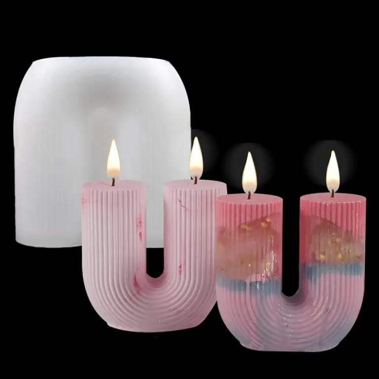 WhatsApp Image 2025-09-09 at 2.40.34 PM U shape candle mould - Image 1
