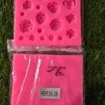 HBR 38-39 21 Cavity Rose Flower Mould 133 grm