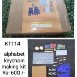 KT-114 Alphabet keychain making kit