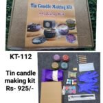 KT-112 Tin candle making kit