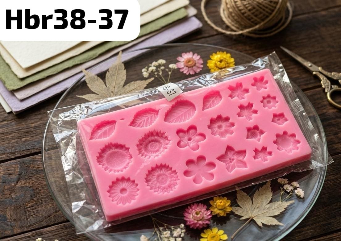 WhatsApp Image 2026-03-10 at 11.23.33 AM HBR 38-37 20 Cavity Flower Mould 99 grm - Image 1