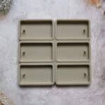 HBR 38-49 6 Cavity Reactangle Sachet Mould