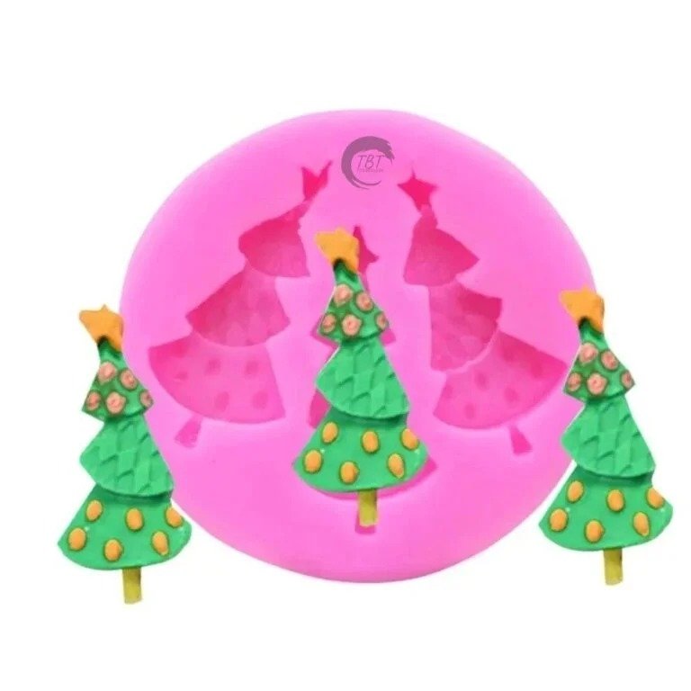 image - 2026-03-31T125344.083 HBR 38-63 3 cavity Chirstmas Tree Mould - Image 1