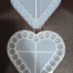 SRN361 Heart bubble 5.5"dish mould