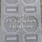 srn356 4 cavity round2 agate frame mould