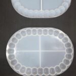 SRN367 6.5" oval bubble capsule dish mould