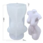 HBR 36-22 women body candle mould