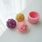 HBR 36-23 Big lotus Pink mold 147 grm