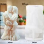 HBR 36-19 Hugging couple candle mould