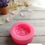 pink flower mould