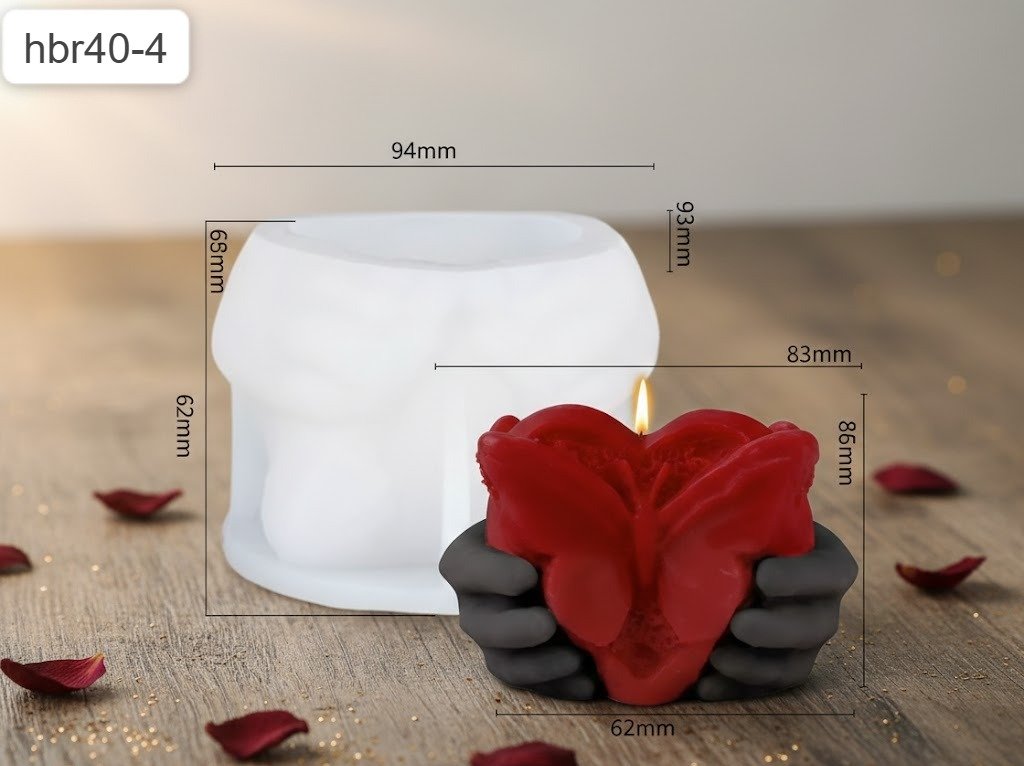 WhatsApp Image 2026-02-26 at 3.20.12 PM HBR40-4 Butterfly Candel Mould - Image 1
