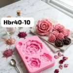 HBR40-10 Flower pink mould 204 grm
