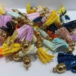 HD268 Jari gold cap Tassle 200 pcs pkt