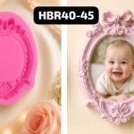 HBR40-45 Mini Desing Oval Mould Weight- 31grm