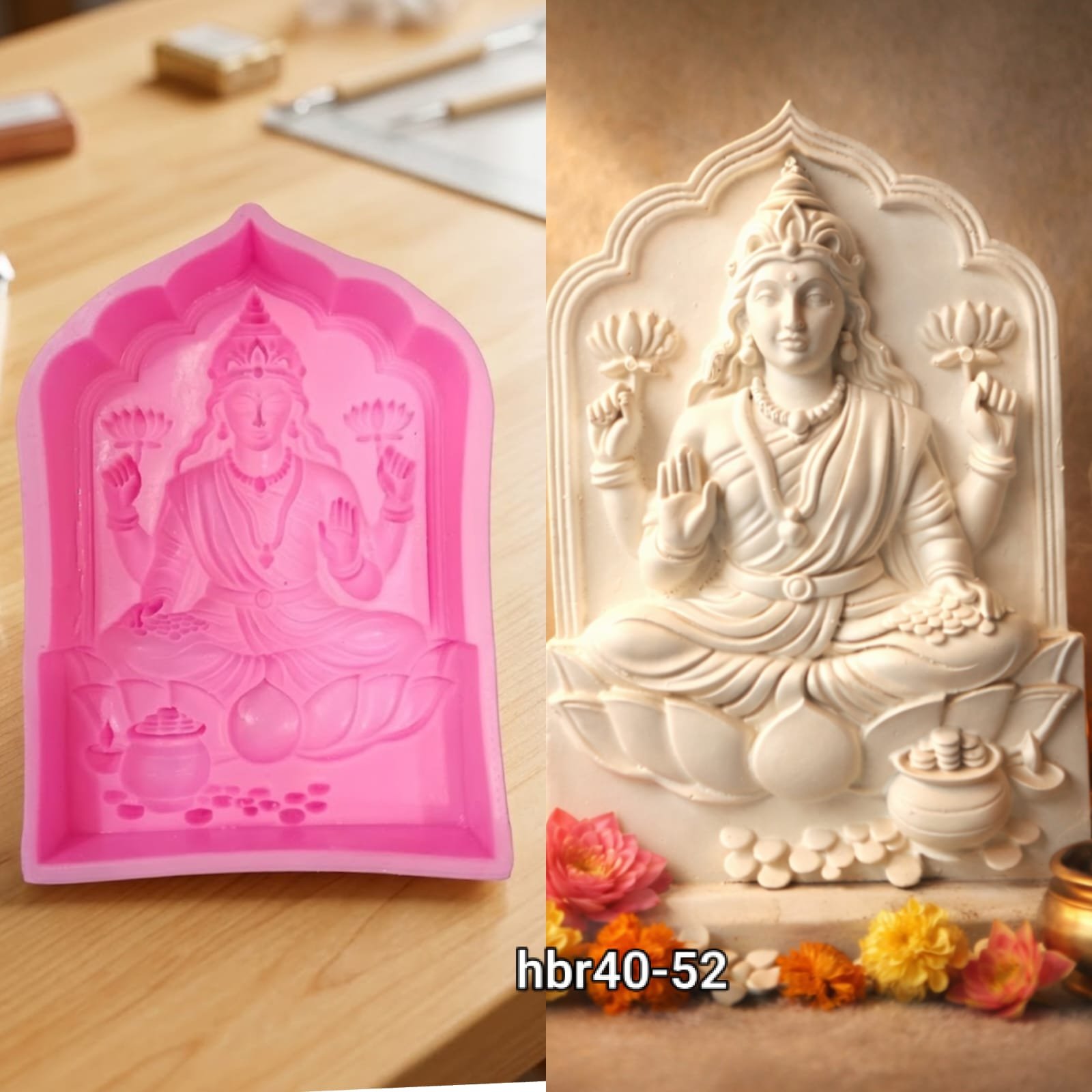 WhatsApp Image 2026-07-22 at 12.17.28 PM (1) HBR40-52 Laxmi ji mould Weight-190 grm - Image 1